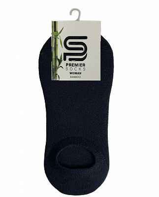 Носки женские Premier Socks с силиконом р.23-25 черный