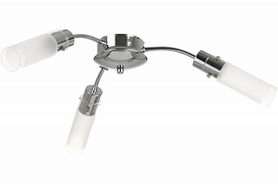 Світильник стельовий Accento lighting Camellia 3x40 Вт E14 хром ALPL-BL19230-3