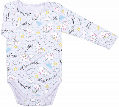 Комбінезон унісекс Фламінго р.68 меланж 494-005