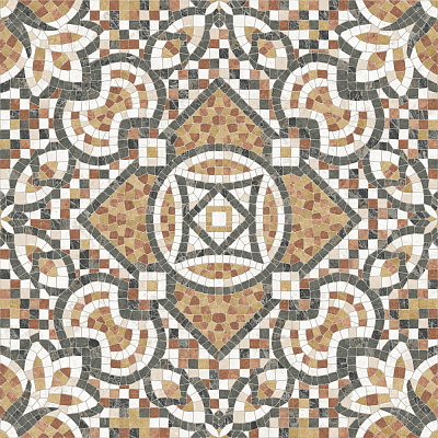 Плитка Golden Tile Arte Mosaico brown AM7830 40x40 см