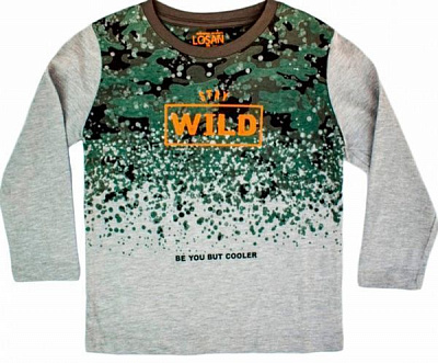 Футболка LOSAN р.92 сірий 1349