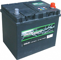 Акумулятор автомобільний Gigawatt Asia 68А GW 0185756804 правий