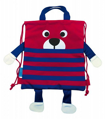 Сумка-мішок 1 вересня SB-13 Little bear червоно-синій (556789)
