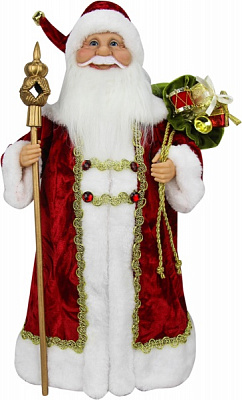Декорація новорічна Art Trend Creation Limited Дід Мороз з іграшками ST18-71143-1 46 см
