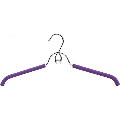 Вешалка EVA08002 фиолетовая 42 см