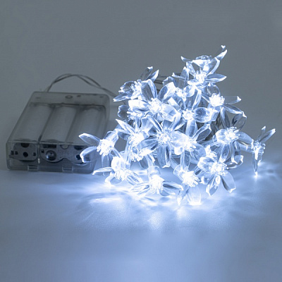 Декоративна гірлянда Altalusse (INL-2708B-20 Cold) вбудований світлодіод (LED) 20 ламп 3 м