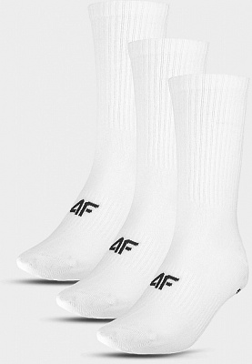 Шкарпетки 4F SOCKS CAS F279 (3PACK) 4FWMM00USOCF279-10S р.39-42 білий