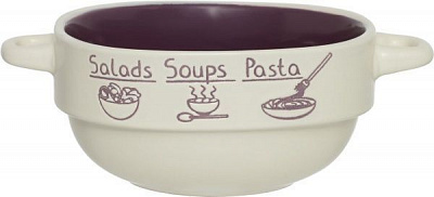 Бульонница Soup Party purple 14 см 680 мл М04100-320А Milika