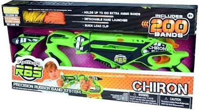 Бластер Super Impulse Chiron стреляет резинками 601