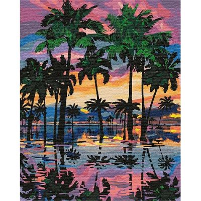 Картина за номерами Південна романтика 40x50 см Ідейка