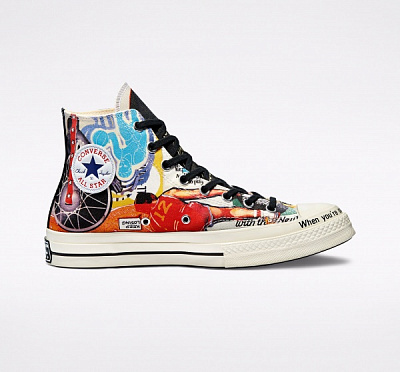 Кеды Converse CHUCK 70 HI 170680C р.US 10,5 разноцветный