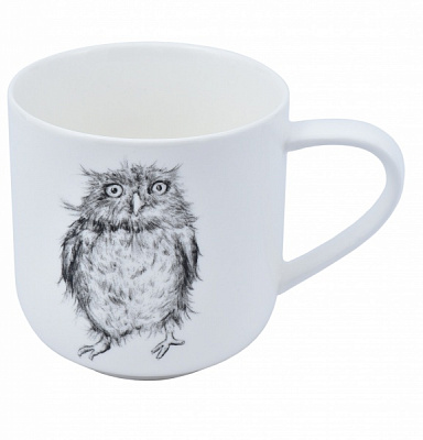 Чашка Graphics Ruffled Owl 450 мл Color A0520-450-4 Astera