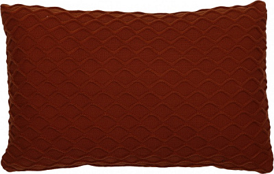 Подушка Волна 30x45 см кирпичный 