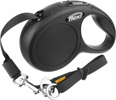 Повідець-рулетка FLEXI Classic XS чорний до 12 кг 3 м