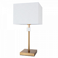 Настільна лампа декоративна Arte Lamp 1x60 Вт E27 мідь A5896LT-1PB 