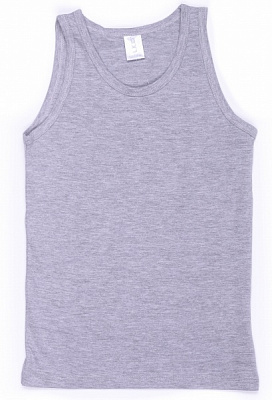 Майка детская для мальчиков Luna Kids р.98-104 серый меланж MOR-2-1218/сірий меланж/98-104 