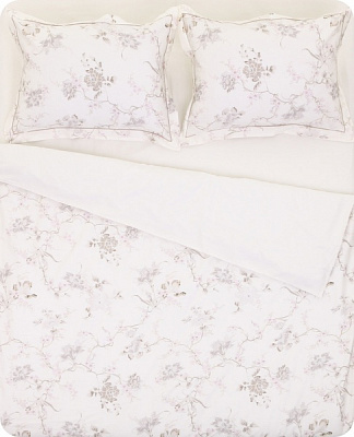 Комплект постільної білизни Cosme 2 білий із малюнком Lameirinho