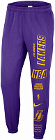 Брюки Nike LAL M NK FLC PANT CTS DN4711-504 р. M фиолетовый