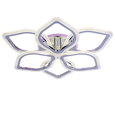 Люстра светодиодная 109 Вт хром France/PL6 chrome 