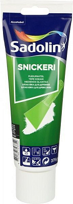 Шпаклівка для дерева SNICKERI Sadolin білий 375 г
