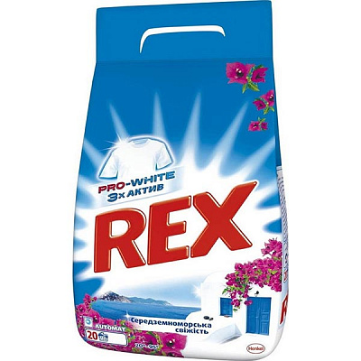 Стиральный порошок Rex Средиземноморская Свежесть 4.5 кг
