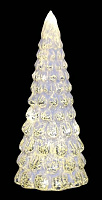 Фігурка Ялинка скляна з ліхтариками MH170624-5