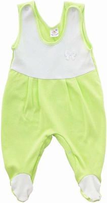 Повзунки Моя планета кокетка П 2305 р.68 білий із зеленим