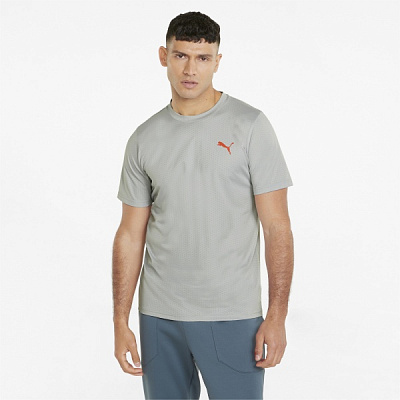 Футболка Puma TRAIN FAV BLASTER TEE HARBOR MIST 52014119 р.XL серый