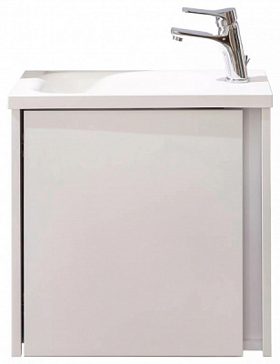 Тумба подвесная ЮВЕНТА Susie - 50 Белый с умывальником 