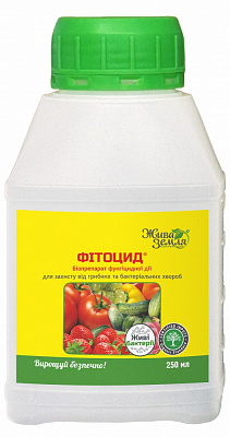 Біопрепарат Жива земля Фітоцид від хвороб 250 мл