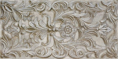 Плитка SALONI Моньер орнамент грис 45x90