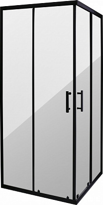 Душове огородження ScandiSPA Scadi Black 90х90х195 см 8126E