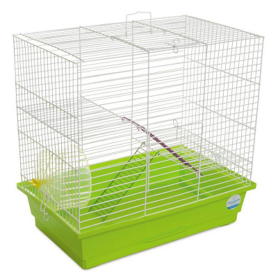 Клітка для гризунів Природа Гоша біла/зелена PR241531