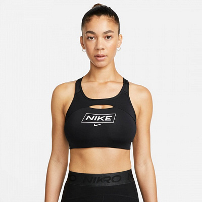 Бра Nike W NP DF SWSH GX BRA NP 6MO DQ5252-010 р.L чорний