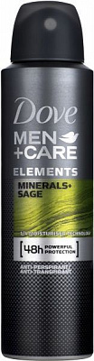 Антиперспірант для чоловіків Dove Свіжість мінералів та шавлії 150 мл
