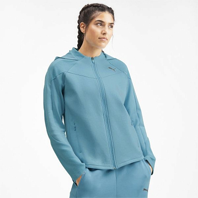 Джемпер Puma EVOSTRIPE FZ Hoody 58006045 р. L синий