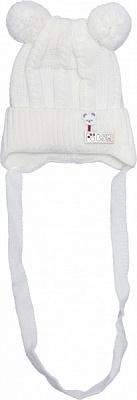 Шапочка дитяча для хлопчика Luna Kids р.36 бежевий 2223