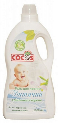 Гель для машинной и ручной стирки Cocos из мыльного корня 1 л