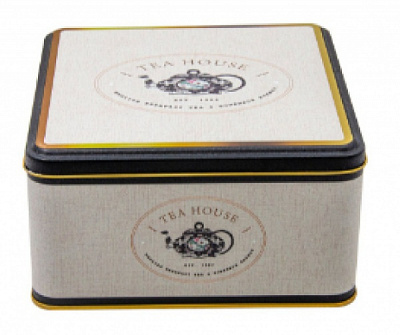 Ємність для продуктів Tea House 19,8x19,8x10 cм. Kontensan