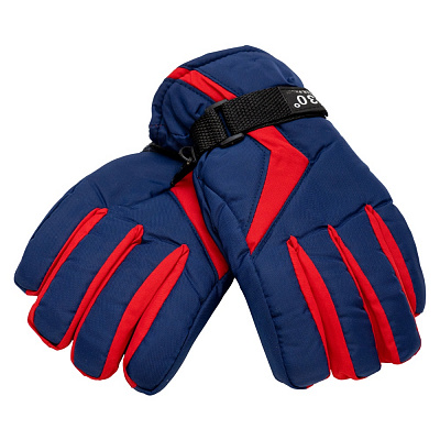 Варежки Devilon лыжные детские р.22 /синий 519384
