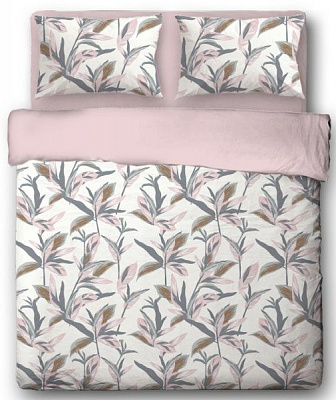 Комплект постельного белья Brush Green 1.5 разноцветный Ibodo 