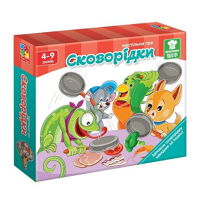 Игра настольная Vladi Toys Сковородки VT2309-01