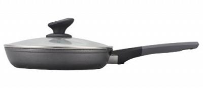 Сковорода с крышкой 24 см Stone Line Lessner