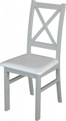 Стул СК серый/белый