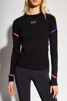 Футболка EA7 6LTT01-TJJJZ-1200 р.XS чорний