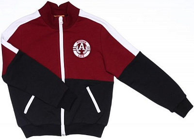 Спортивний костюм Danaya р.122 чорний із червоним ШЯ19-108