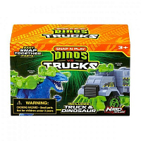 Набір іграшок Road Rippers Машинка та динозавр Raptor blue 20076