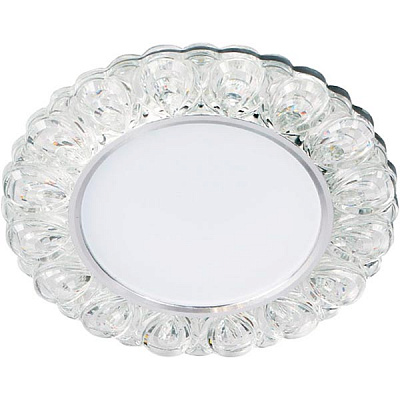 Светильник точечный LightMaster CE1050 с LED-подсветкой 5 Вт 3000 К прозрачный 