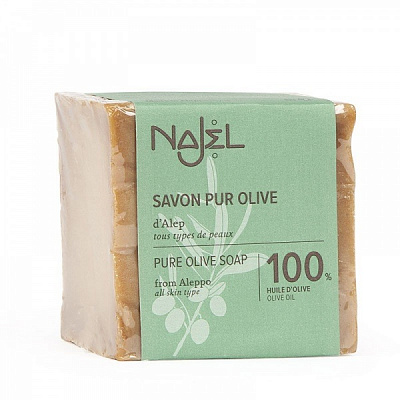 Мило Najel алеппське зі 100% оливкової олії в упаковці 200 г 1 шт./уп.
