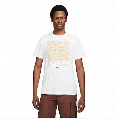 Футболка Jordan M J JMPMN GFX SS CREW DH8972-100 р.2XL білий